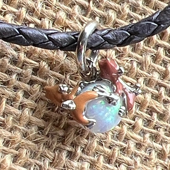 Authentic Pandora Disney Chip & Dale Bauble Dangle Charm Sterling and Enamel - Picture 4 of 8